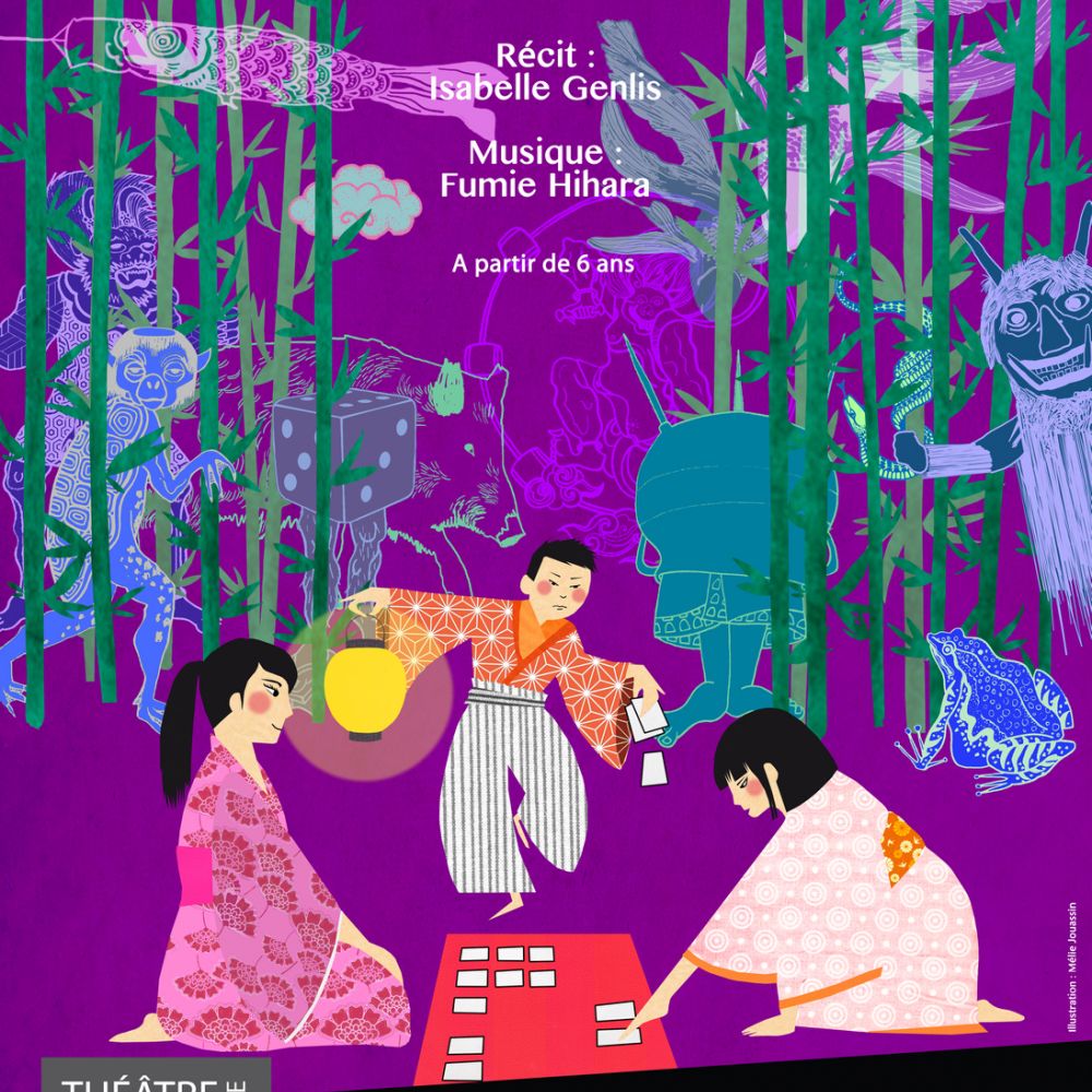 <i>Karuta magie</i>, pour la conteuse Isabelle Genlis, 2019.