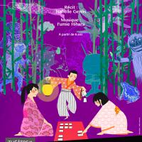 Karuta magie, pour la conteuse Isabelle Genlis, 2019.